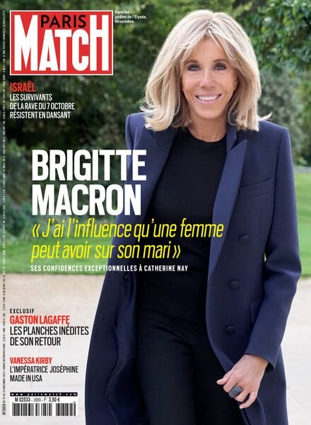 Paris Match – 16 Novembre 2023 Cover