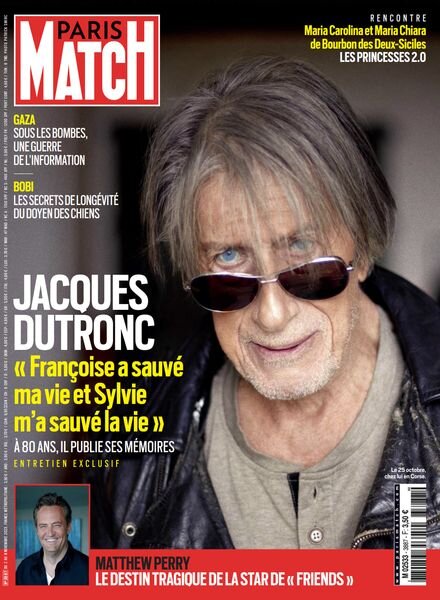 Paris Match – 2 Novembre 2023 Cover