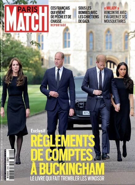 Paris Match – 23 Novembre 2023 Cover