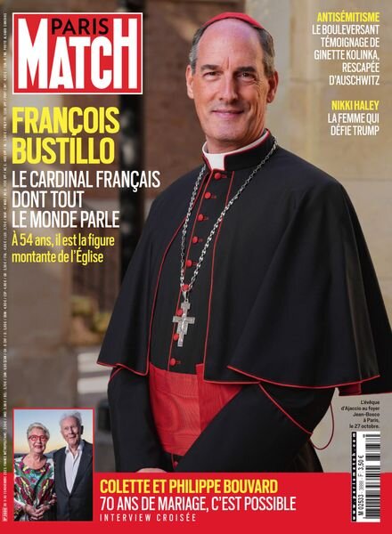 Paris Match – 9 Novembre 2023 Cover