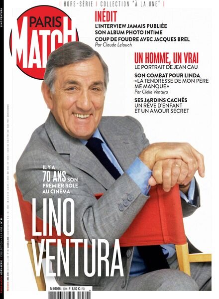 Paris Match – Hors-Serie – Collection A La Une N 39 – Novembre 2023 Cover