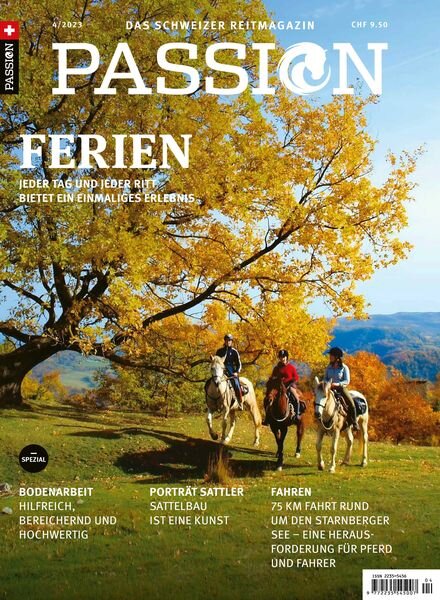 Passion – November-Dezember 2023 Cover