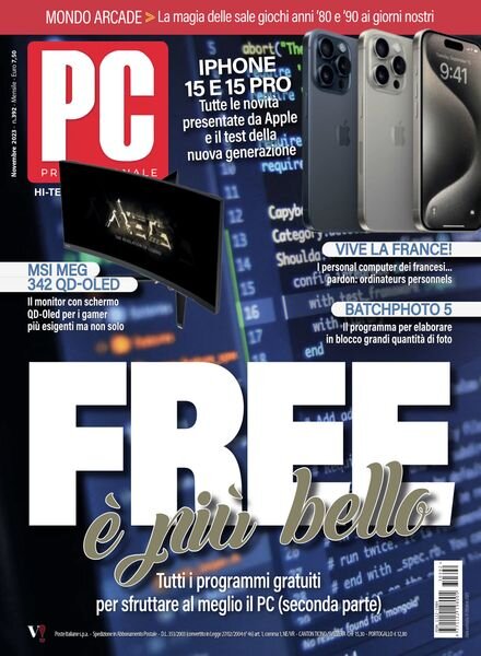PC Professionale – Novembre 2023 Cover