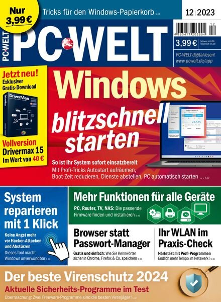 PC Welt – Dezember 2023 Cover
