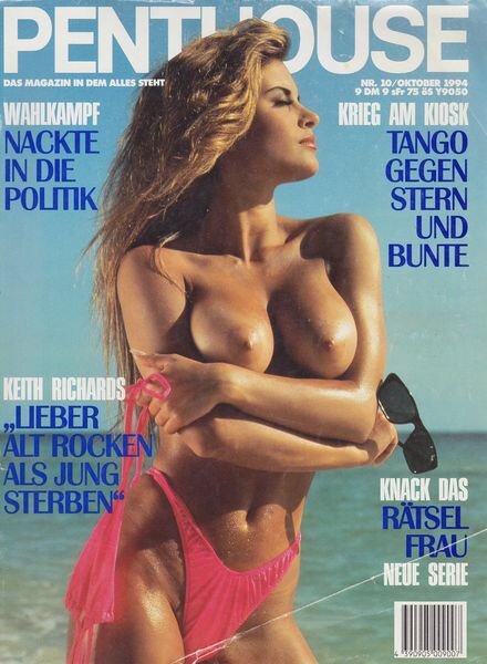 Penthouse Germany – Nr 10 Oktober 1994 Cover