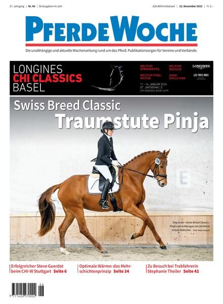 PferdeWoche – 22 November 2023 Cover