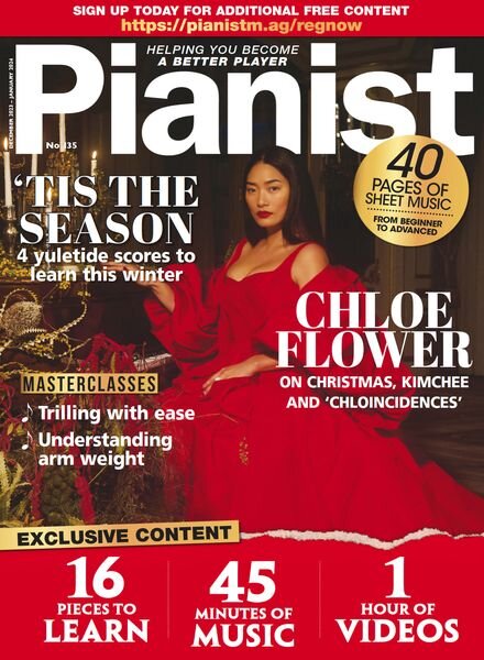 Pianist – Issue 135 – December 2023 – January 2024 Cover