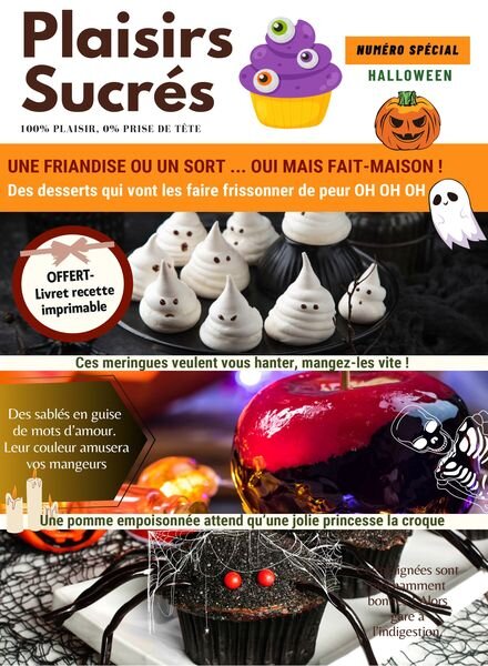 Plaisirs Sucres – 31 Octobre 2023 Cover