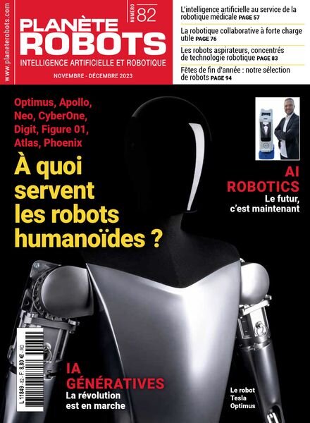 Planete Robots – Novembre-Decembre 2023 Cover