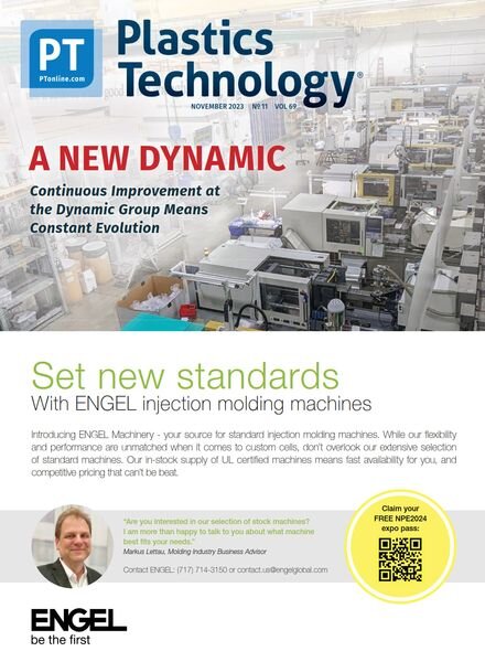 Plastics Technology – November 2023 Cover