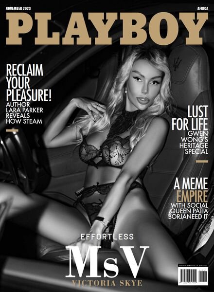 Playboy Africa – November 2023 Cover
