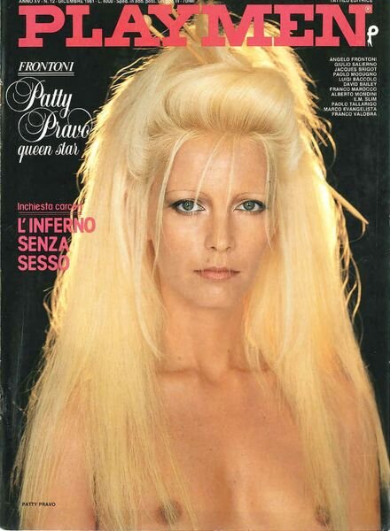 Playmen – N 12 – Dicembre 1981 Cover