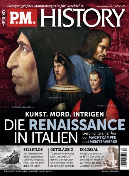 PM History – Dezember 2023 Cover