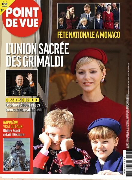 Point de Vue – 22 Novembre 2023 Cover