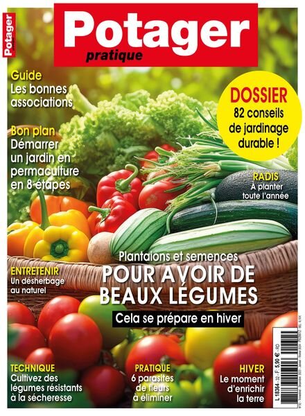 Potager Pratique – Decembre 2023 – Janvier-Fevrier 2024 Cover