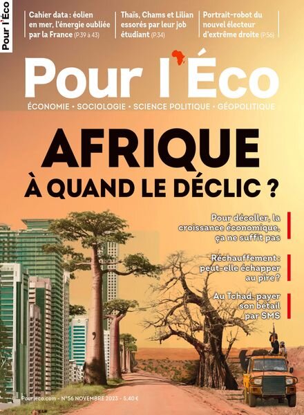 Pour l’eco – Novembre 2023 Cover