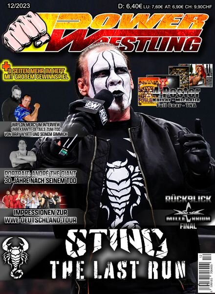 Power-Wrestling – Dezember 2023 Cover