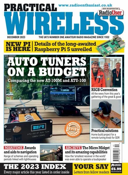 Practical Wireless – December 2023 Cover
