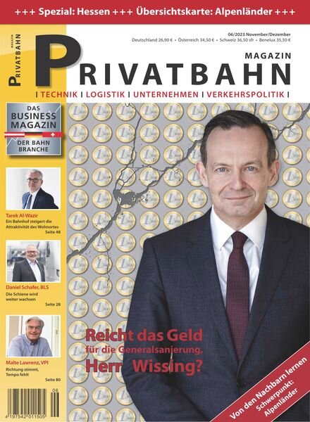 Privatbahn – November-Dezember 2023 Cover