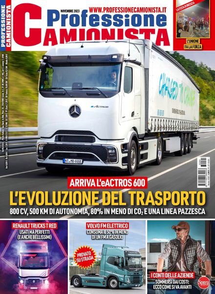 Professione Camionista – Novembre 2023 Cover