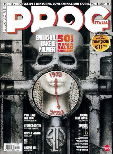 Prog Italia – Dicembre 2023 – Gennaio 2024 Cover