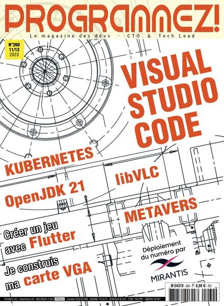 Programmez! – Novembre-Decembre 2023 Cover