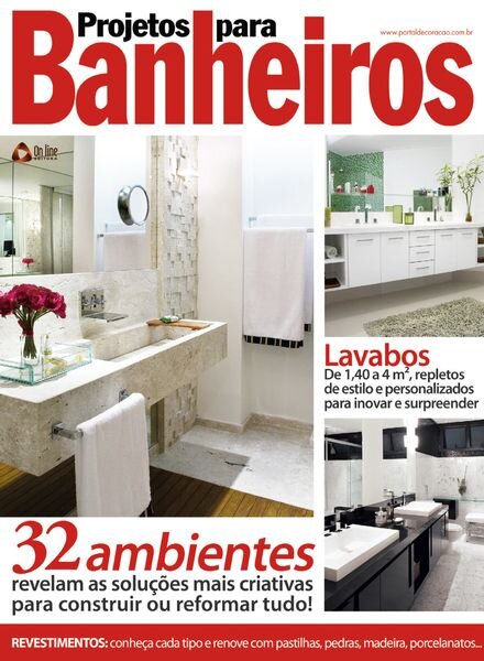 Projetos para Banheiros – 24 Outubro 2023 Cover