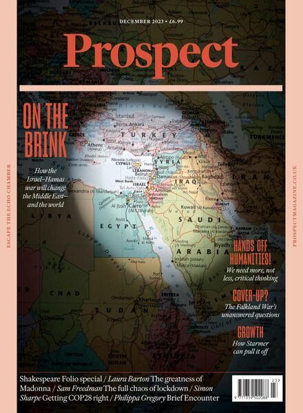 Prospect Magazine – December 2023 Cover