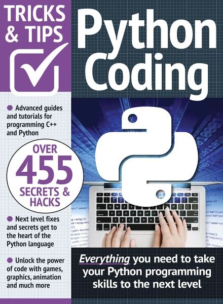 Python Coding Tricks and Tips – 16th Edition – November 2023 Cover