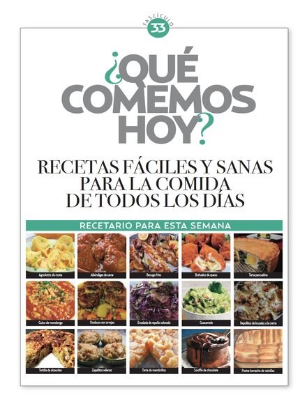 Que comemos hoy – Noviembre 2023 Cover