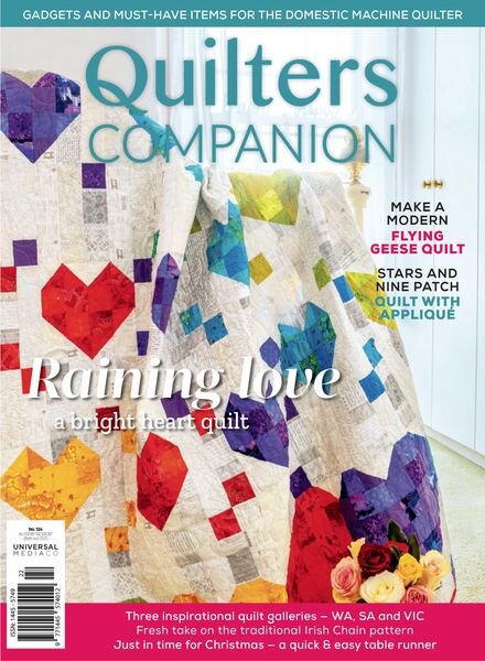 Quilters Companion – Issue 124 – 2 November 2023 Cover