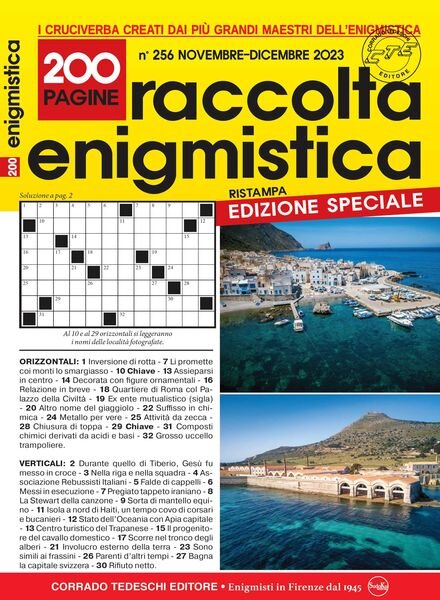 Raccolta Enigmistica – Novembre-Dicembre 2023 Cover
