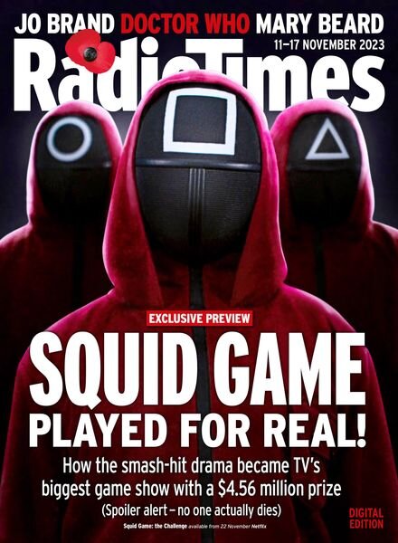 Radio Times – 11 November 2023 Cover