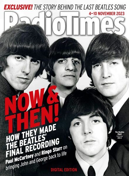 Radio Times – 4 November 2023 Cover