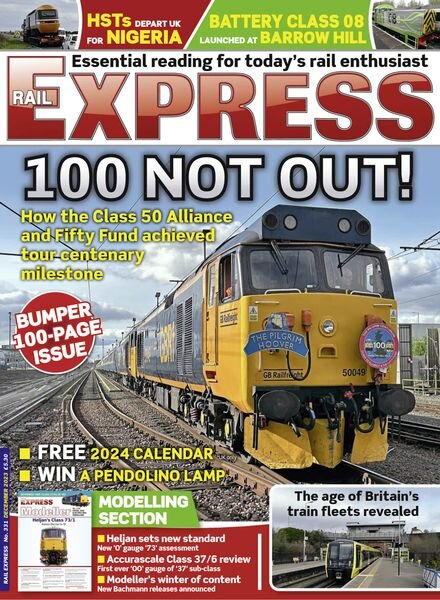 Rail Express – December 2023 Cover