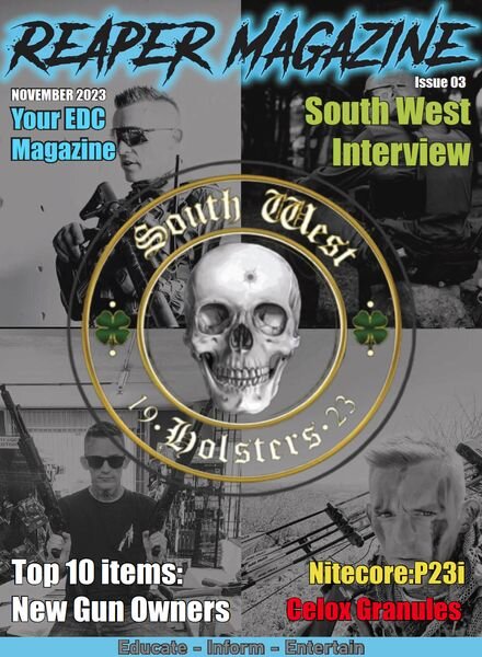 Reaper Magazine – November 2023 Cover