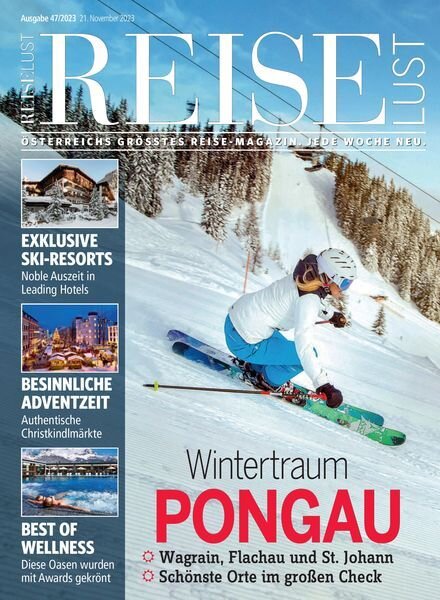 Reiselust – 21 November 2023 Cover