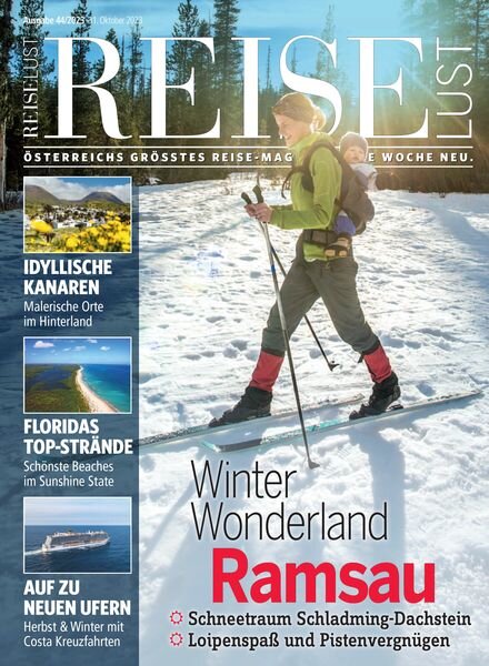 Reiselust – 31 Oktober 2023 Cover