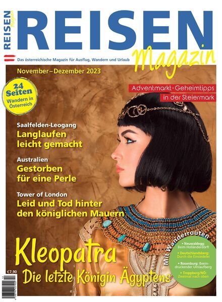 Reisen-Magazin – November-Dezember 2023 Cover
