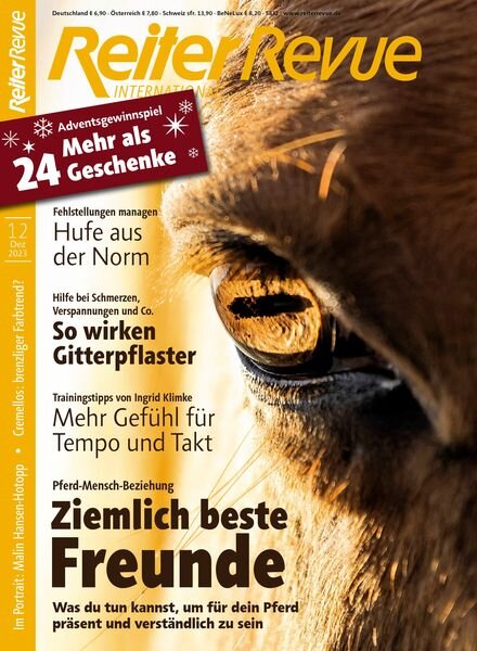 Reiter Revue International – Dezember 2023 Cover