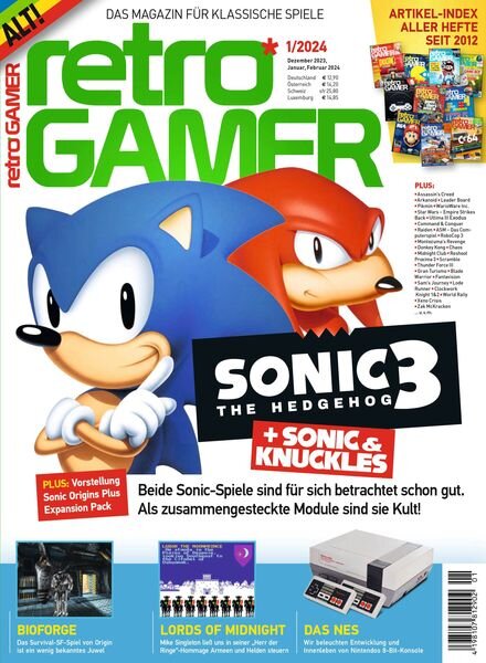Retro Gamer Germany – Januar 2024 Cover
