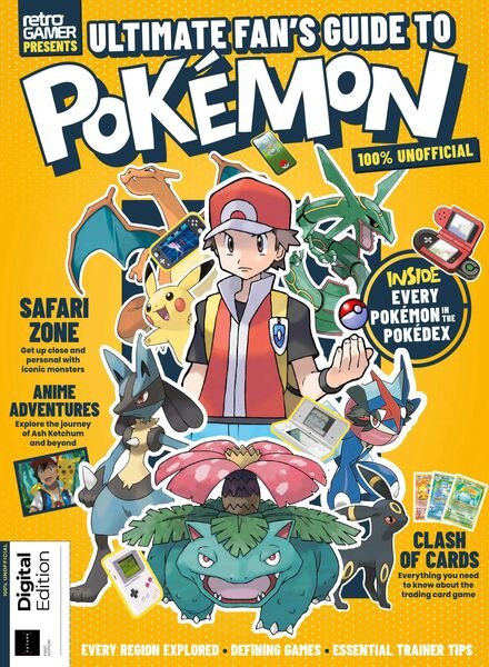 Retro Gamer Presents – Ultimate Fan’s Guide to Pokemon – 1st Edition – 23 November 2023 Cover
