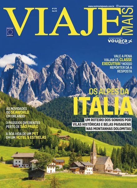 Revista Viaje Mais – Edicao 270 – Novembro 2023 Cover