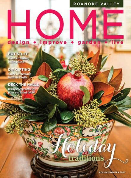 Roanoke Valley Home – Holiday-Winter 2023 Cover