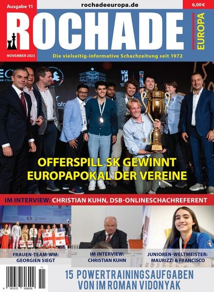 Rochade Europa – November 2023 Cover