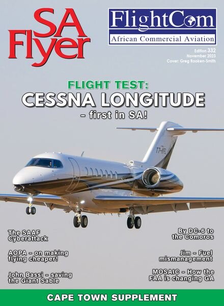 SA Flyer – November 2023 Cover