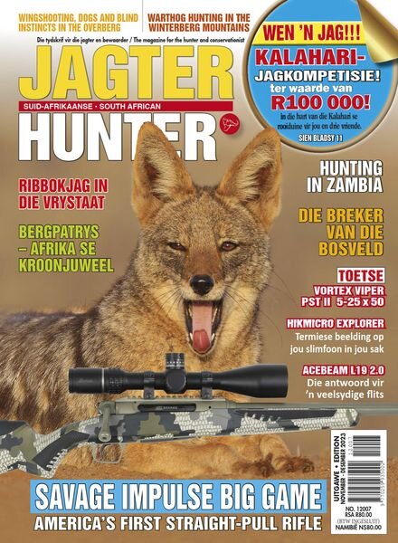 SA Hunter Jagter – November-December 2023 Cover