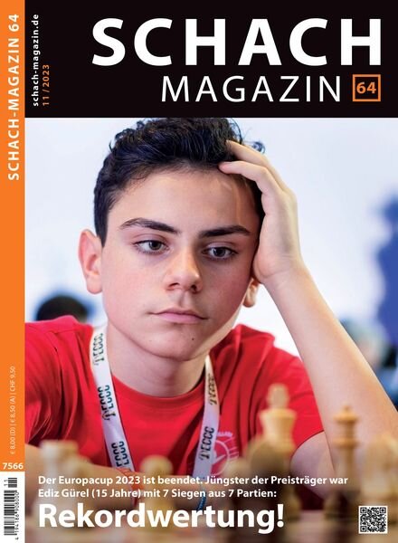 Schach-Magazin 64 – November 2023 Cover
