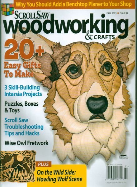 ScrollSaw Woodworking & Crafts – Fall 2023 Cover