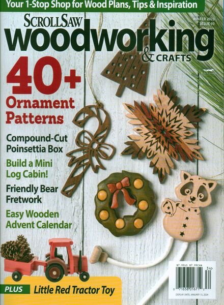 ScrollSaw Woodworking & Crafts – Winter 2023 Cover